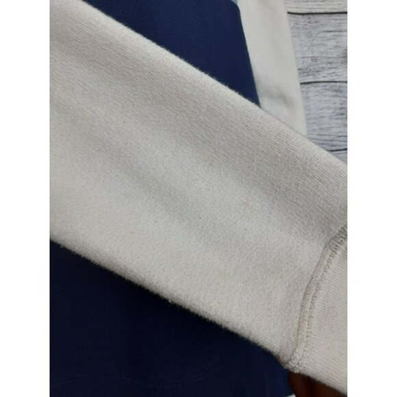 VS PINK quarter zip colorblock pullover, women's size small - Picture 4 of 10